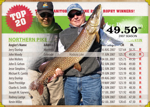 Canadian Northern Pike at Hasbala Lake Lodge